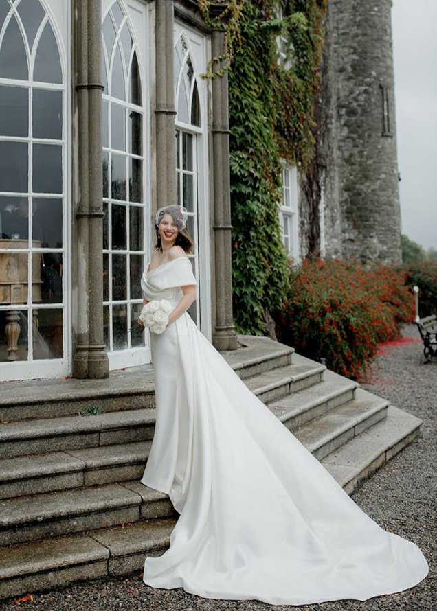 EVA LENDEL Jess ウエディングドレス　size34 Low back wedding dress «Jess» with bow | WONA